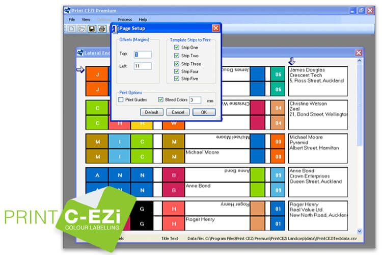 Filecorp Print C-Ezi Software