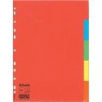 5 Tab Bright Colour Dividers